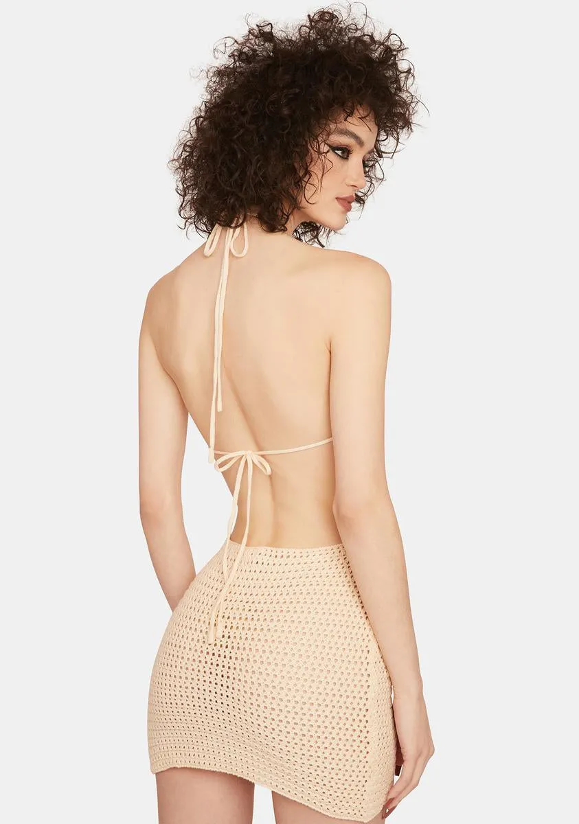 Last Dance Halter Mini Dress sold by Dolls Kill product image thumbnail 4