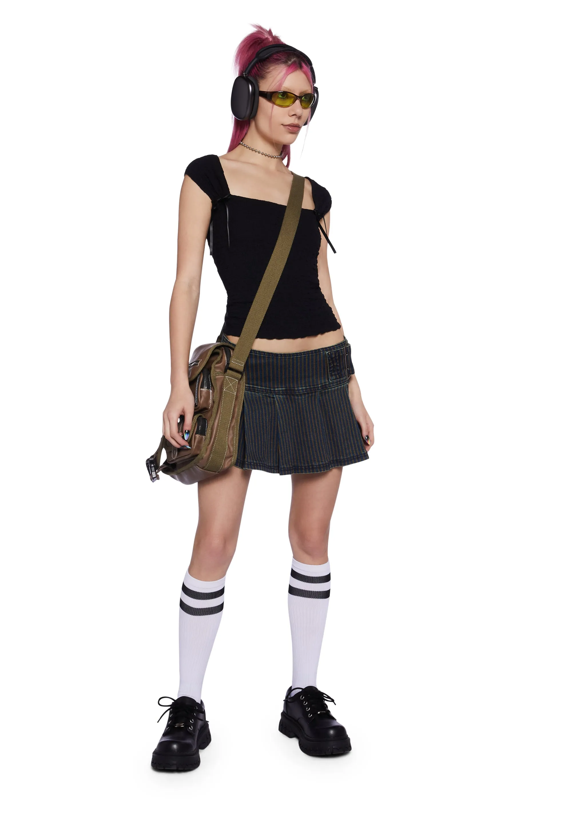 City Siren Mini Skirt sold by Dolls Kill product image thumbnail 3