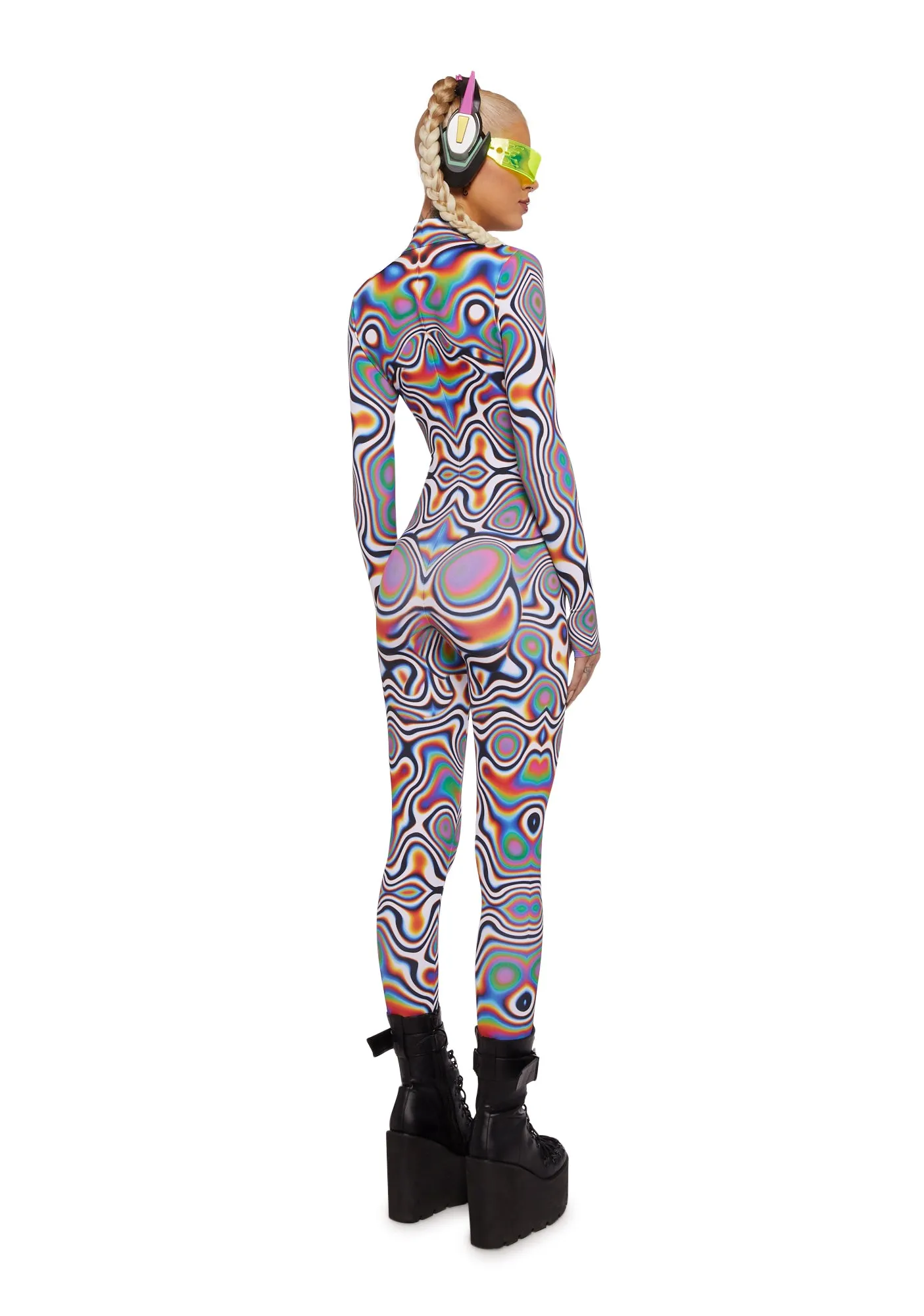 Prism Melt Jumpsuit sold by Dolls Kill product image thumbnail 4