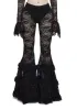 Crimson Lust Flare Pants - Black sold by Dolls Kill