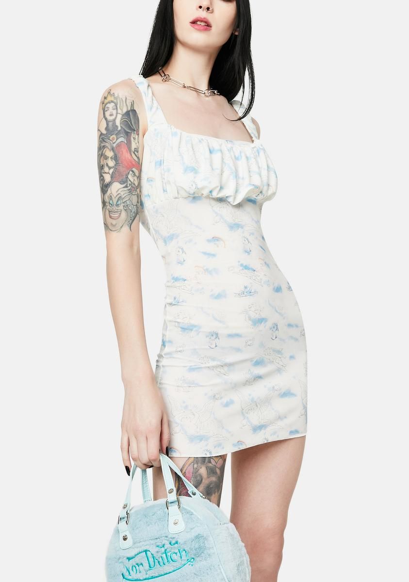 Cupid Tattoo Dress sold by Dolls Kill