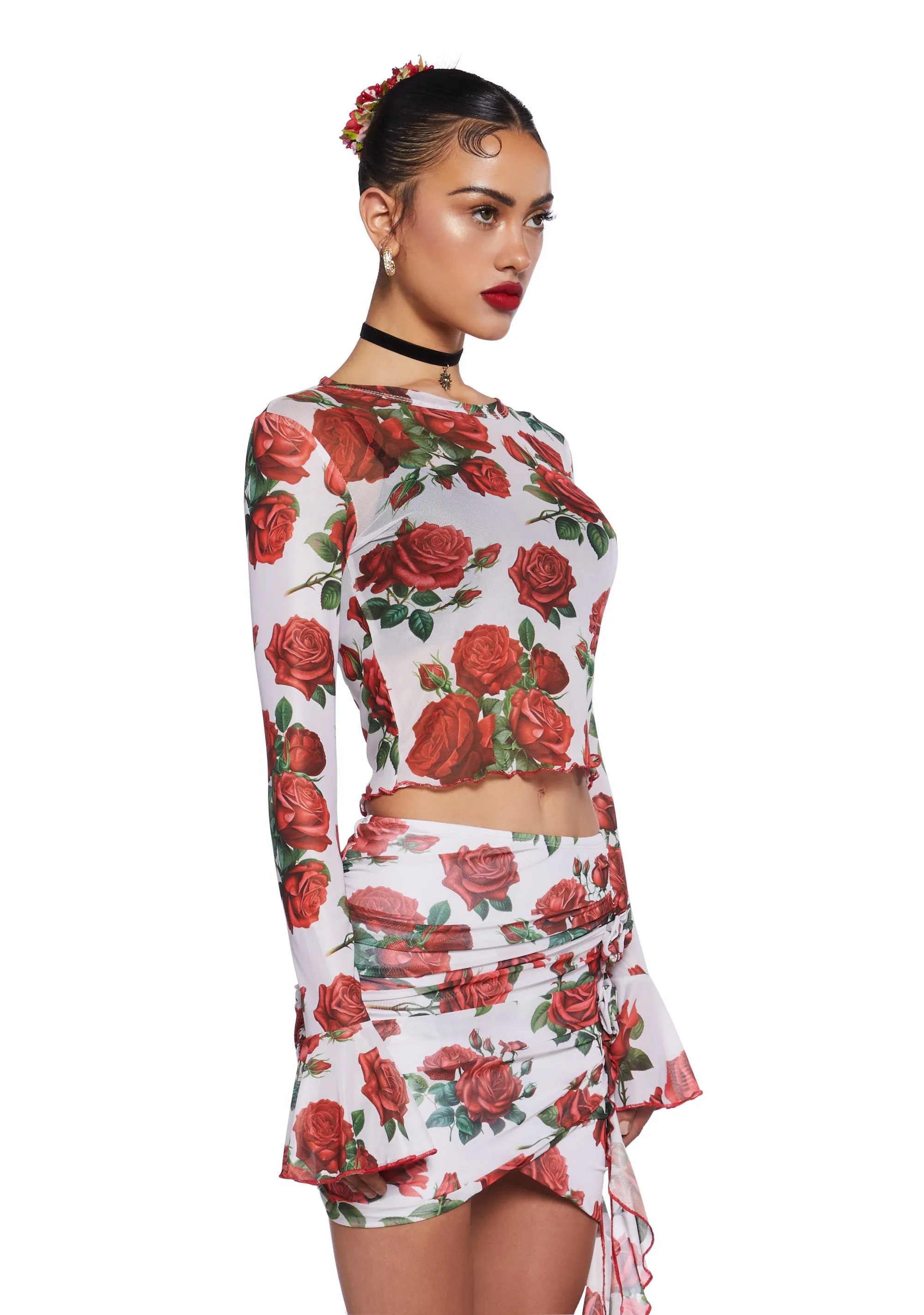 Vibrant Love Long Sleeve Top sold by Dolls Kill product image thumbnail 3