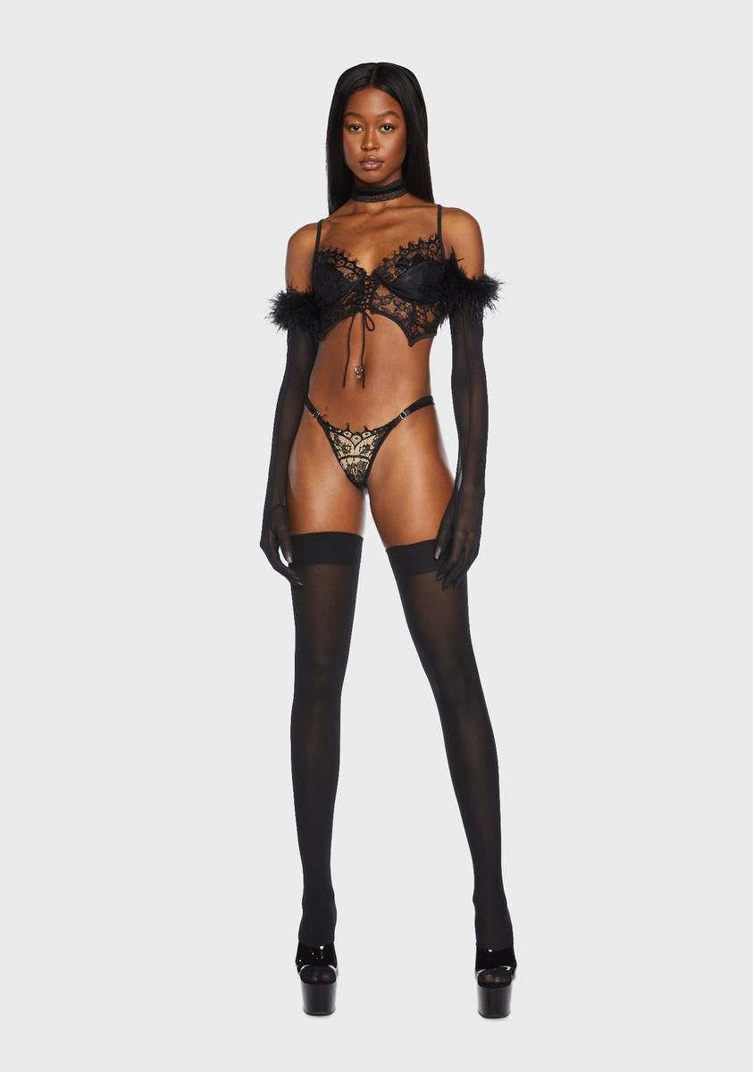 Irresistible Power Lingerie Set sold by Dolls Kill product image thumbnail 4
