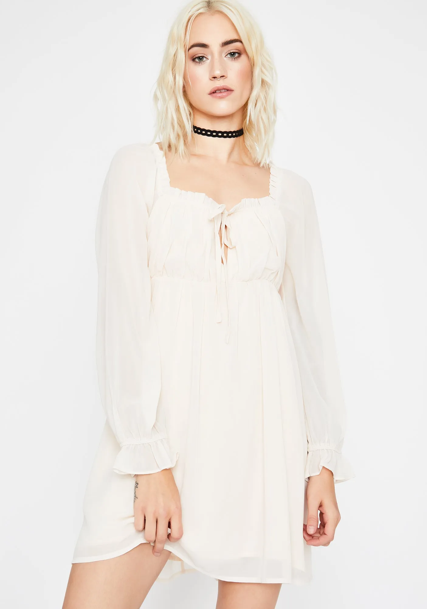 Angel Embrace Me Mini Dress sold by Dolls Kill