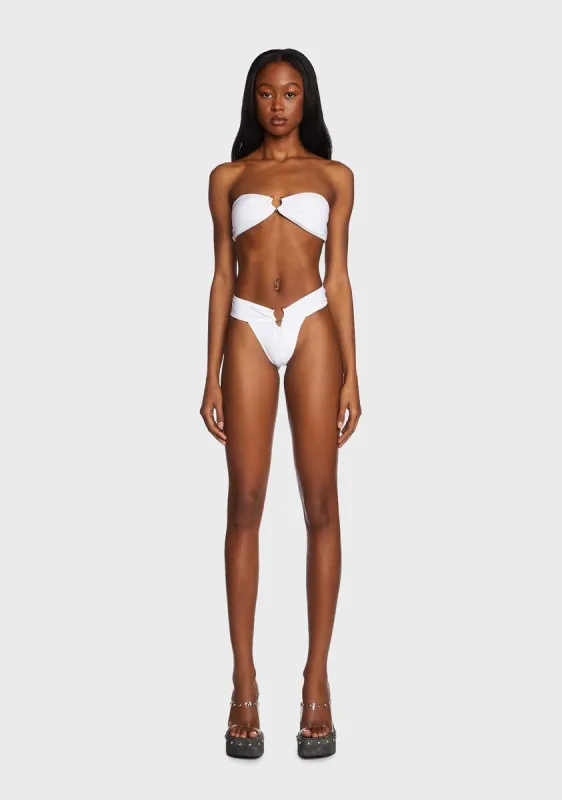 Frosted Sleek Little Bikini Set sold by Dolls Kill