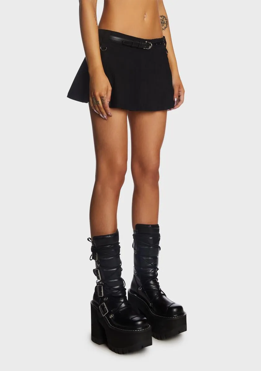 La Rosa Mini Skort sold by Dolls Kill product image thumbnail 3