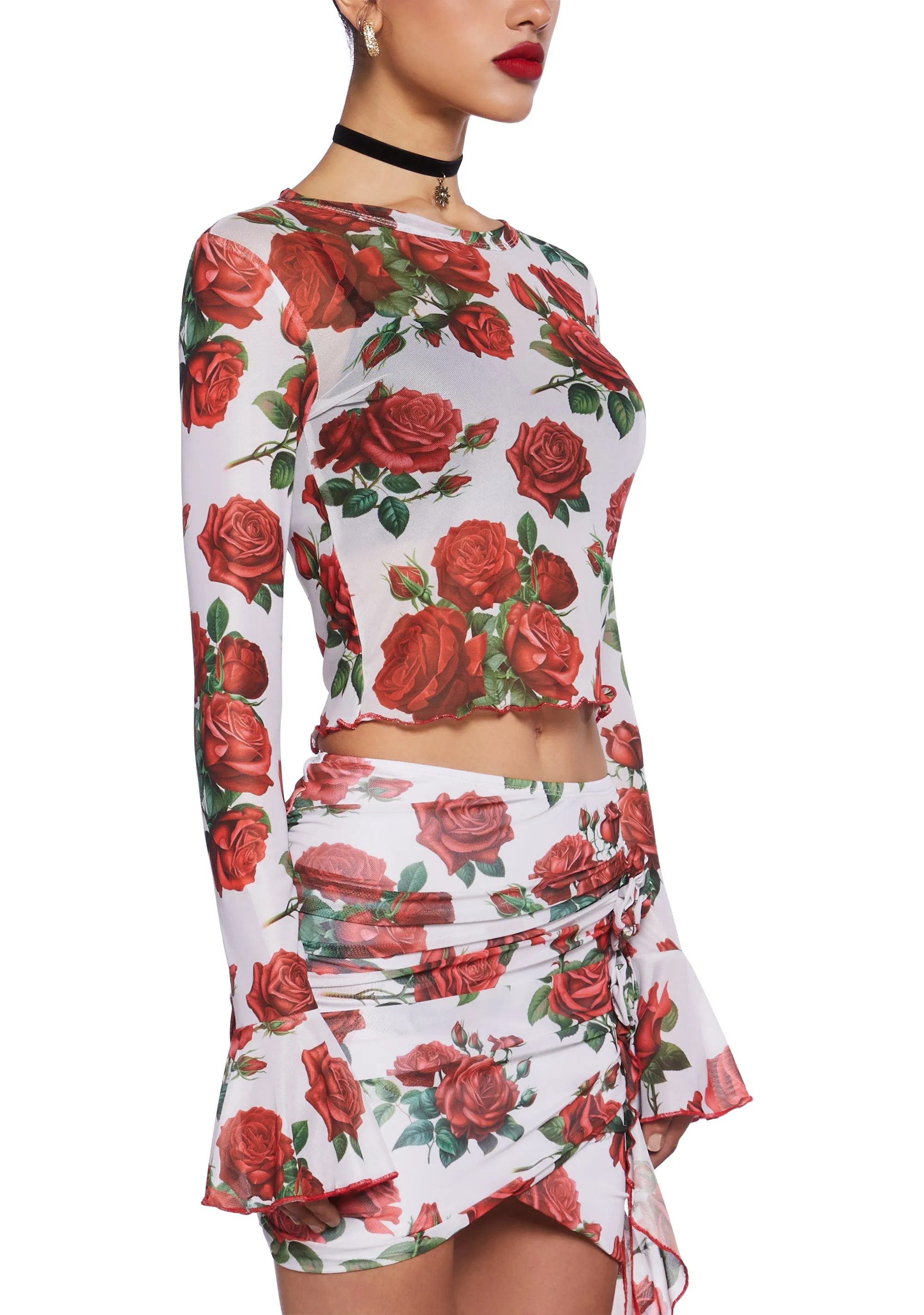 Vibrant Love Long Sleeve Top sold by Dolls Kill product image thumbnail 5