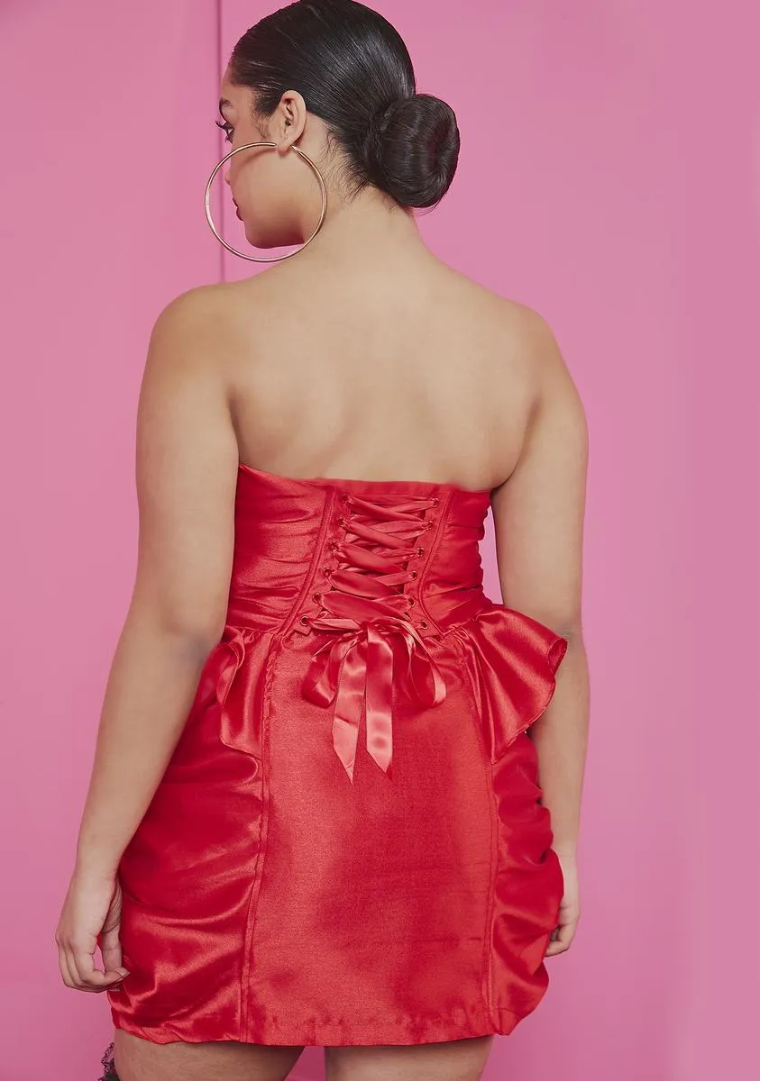 Plus One Bad Broad Mini Dress sold by Dolls Kill product image thumbnail 4