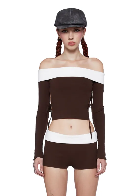 First Class Shorts Set sold by Dolls Kill