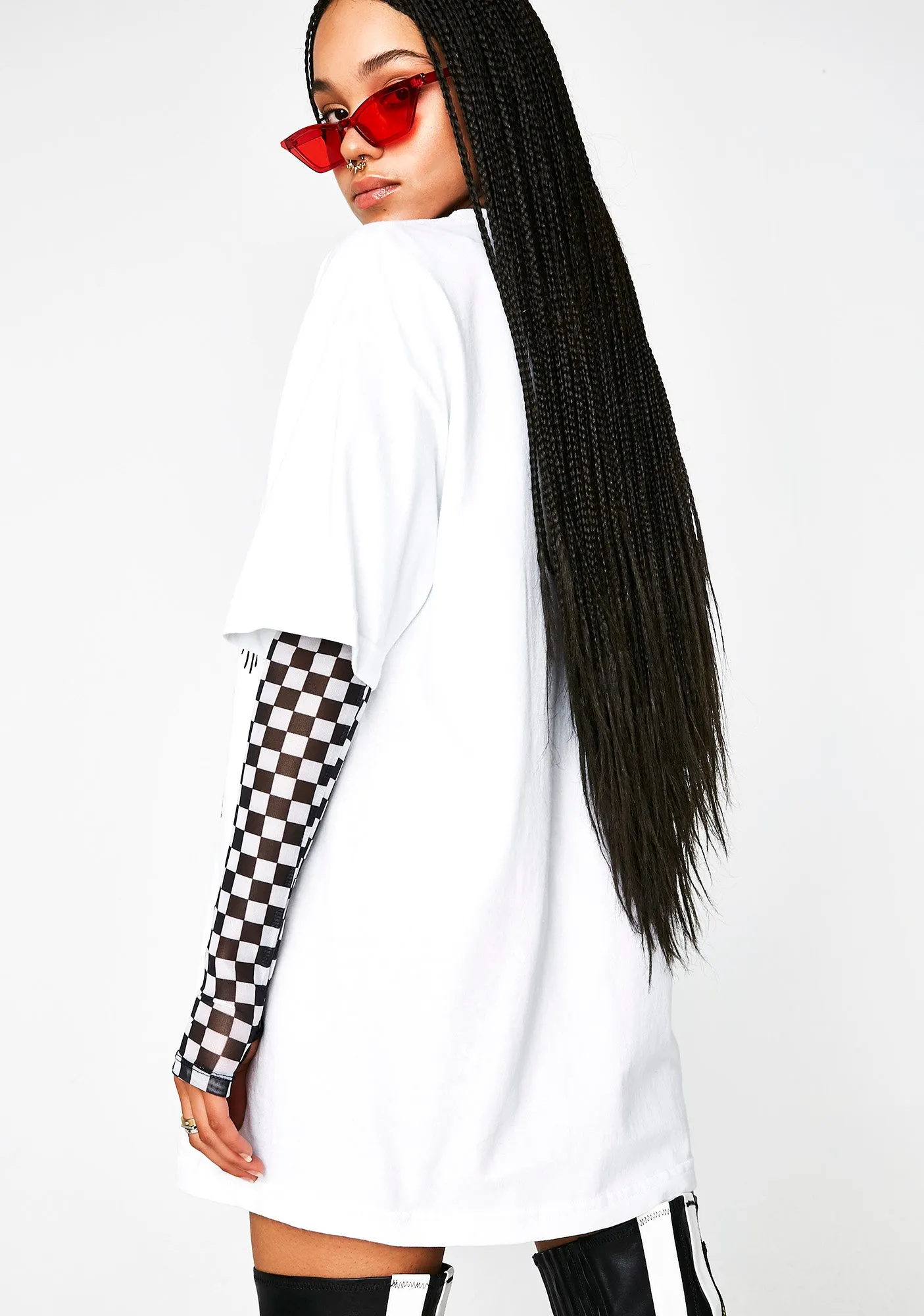 Lei'd Tee sold by Dolls Kill product image thumbnail 4