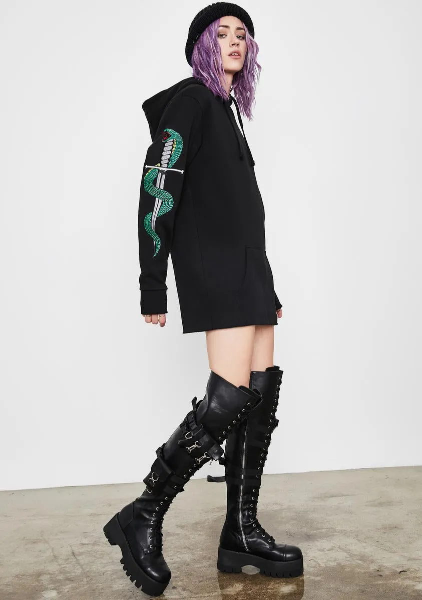 Badazz Bloodline Graphic Hoodie sold by Dolls Kill product image thumbnail 3