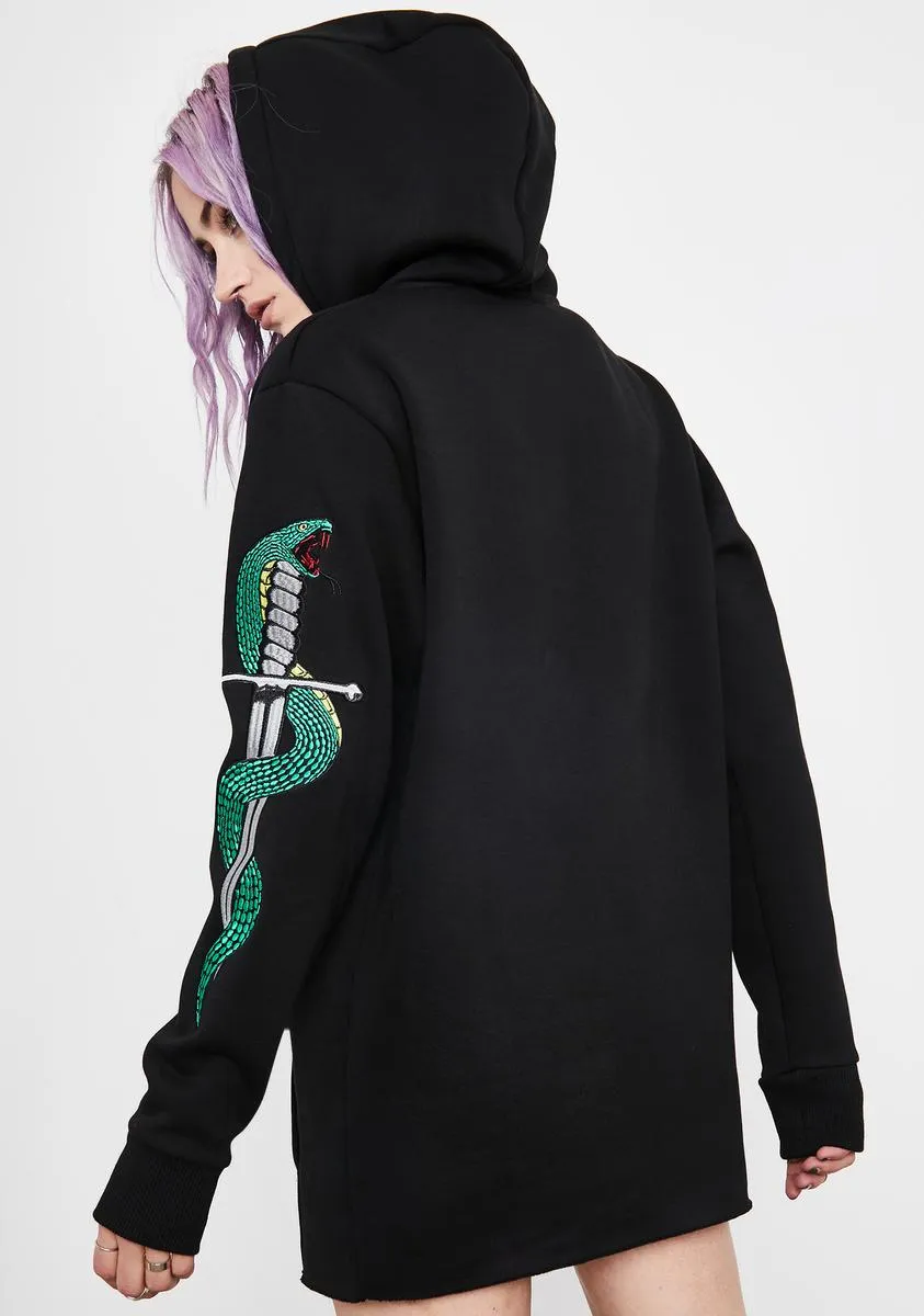 Badazz Bloodline Graphic Hoodie sold by Dolls Kill product image thumbnail 4