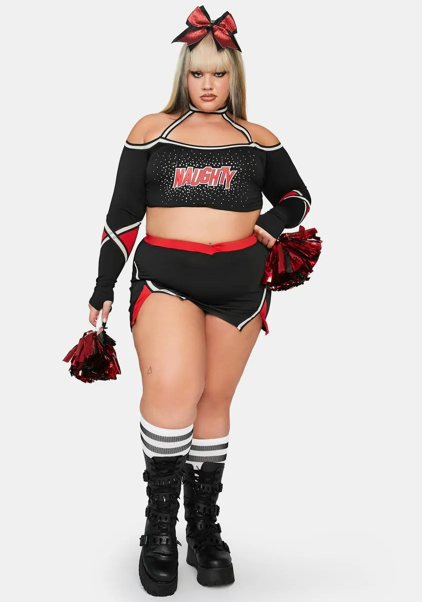 Real Pep Squad Cheerleader Costume sold by Dolls Kill product image thumbnail 3