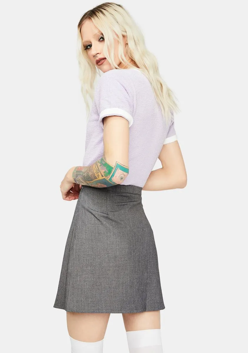 Hey Hey Babay Side Slit Mini Skirt sold by Dolls Kill product image thumbnail 4