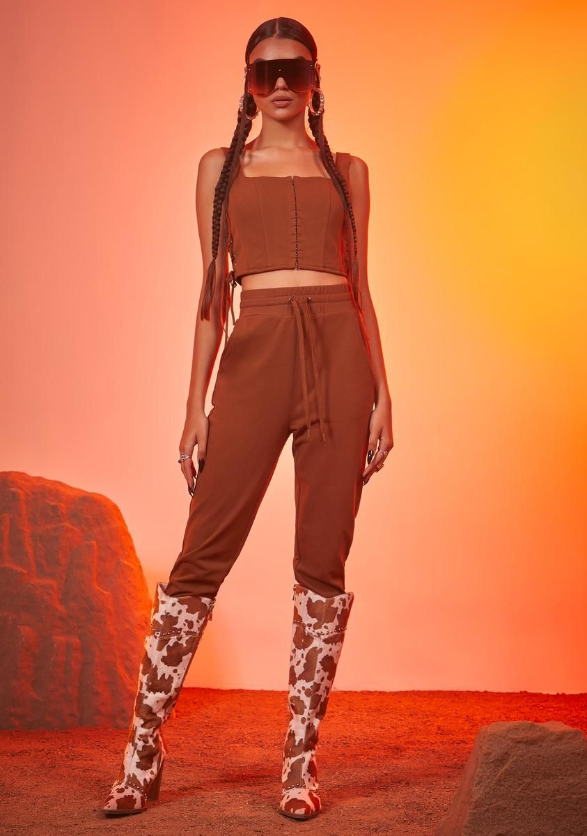 Dare To Go Lace-Up Corset sold by Dolls Kill product image thumbnail 3