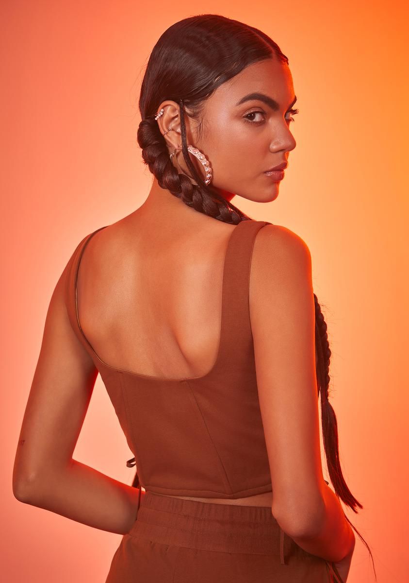 Dare To Go Lace-Up Corset sold by Dolls Kill product image thumbnail 4