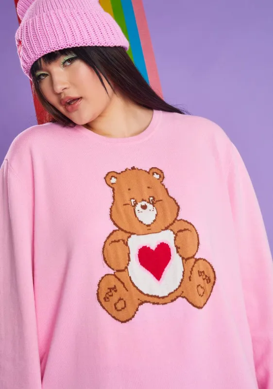 Always Love You Lots Oversized Knit Sweater sold by Dolls Kill