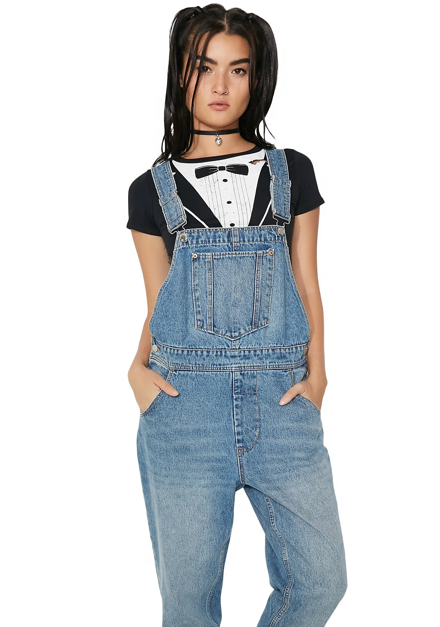 Chore Dungarees sold by Dolls Kill product image thumbnail 3