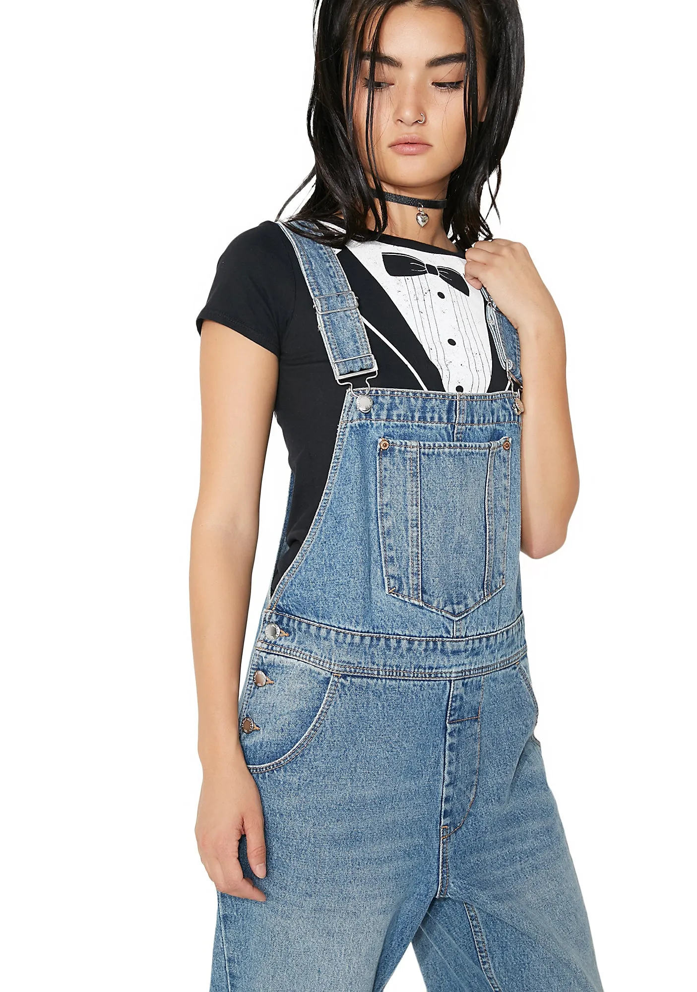 Chore Dungarees sold by Dolls Kill product image thumbnail 4