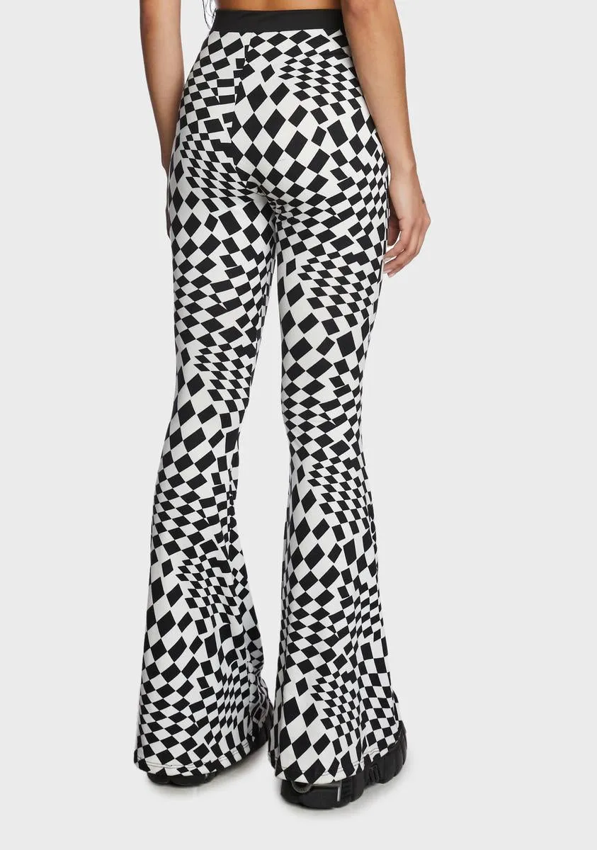 Beat You To It Flare Pants sold by Dolls Kill product image thumbnail 4