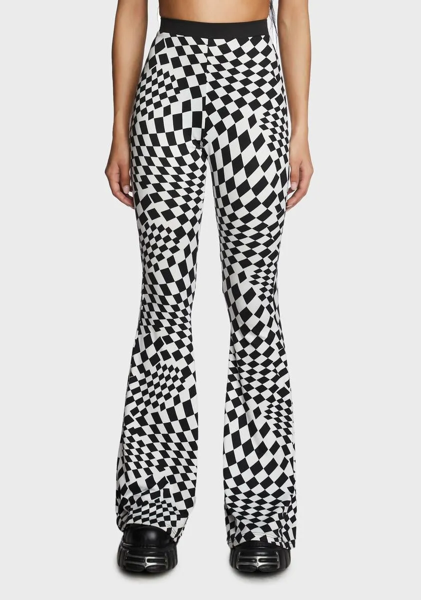 Beat You To It Flare Pants sold by Dolls Kill