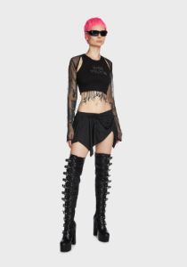 Y2K Sheer Shrug sold by Dolls Kill