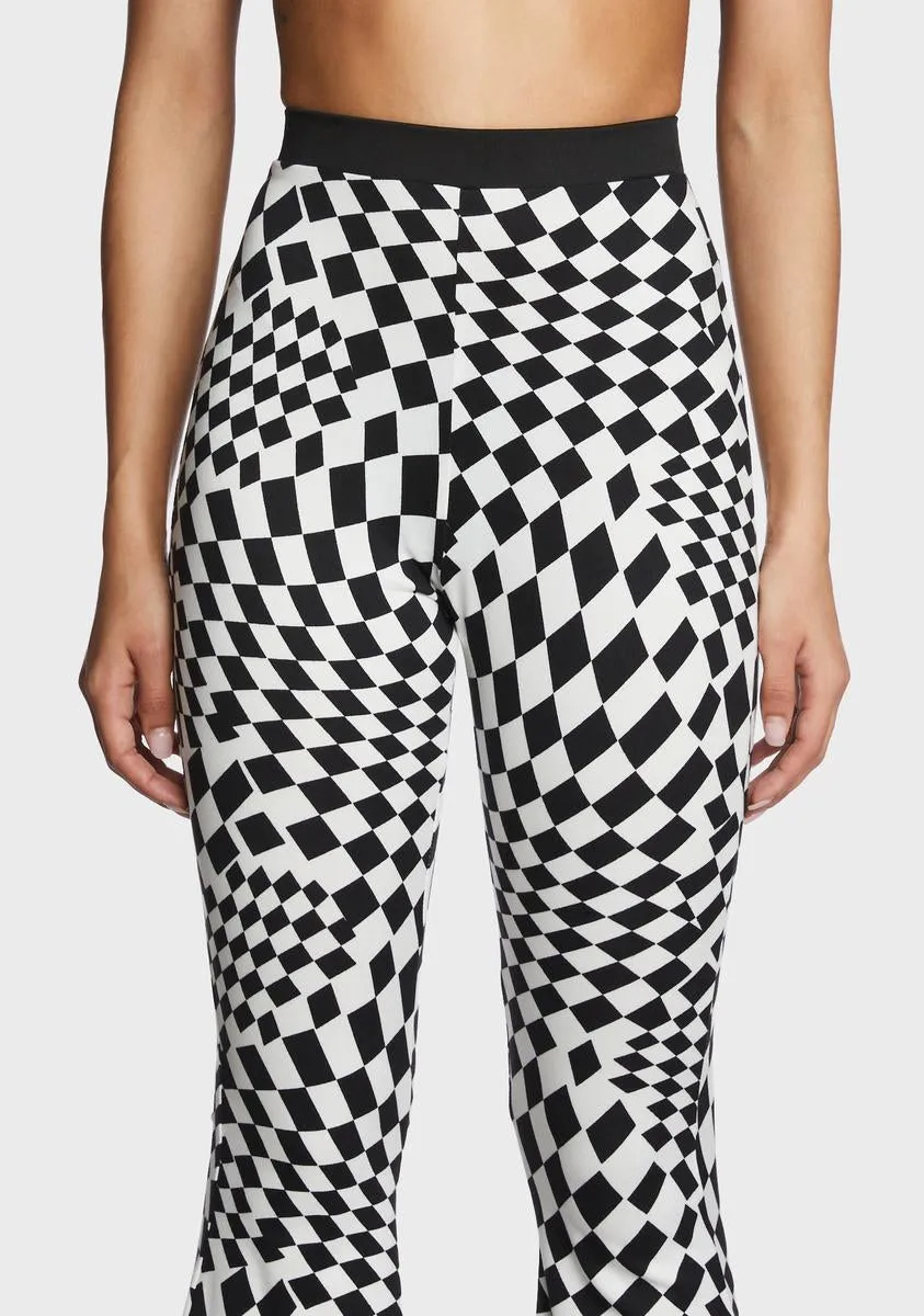 Beat You To It Flare Pants sold by Dolls Kill product image thumbnail 2