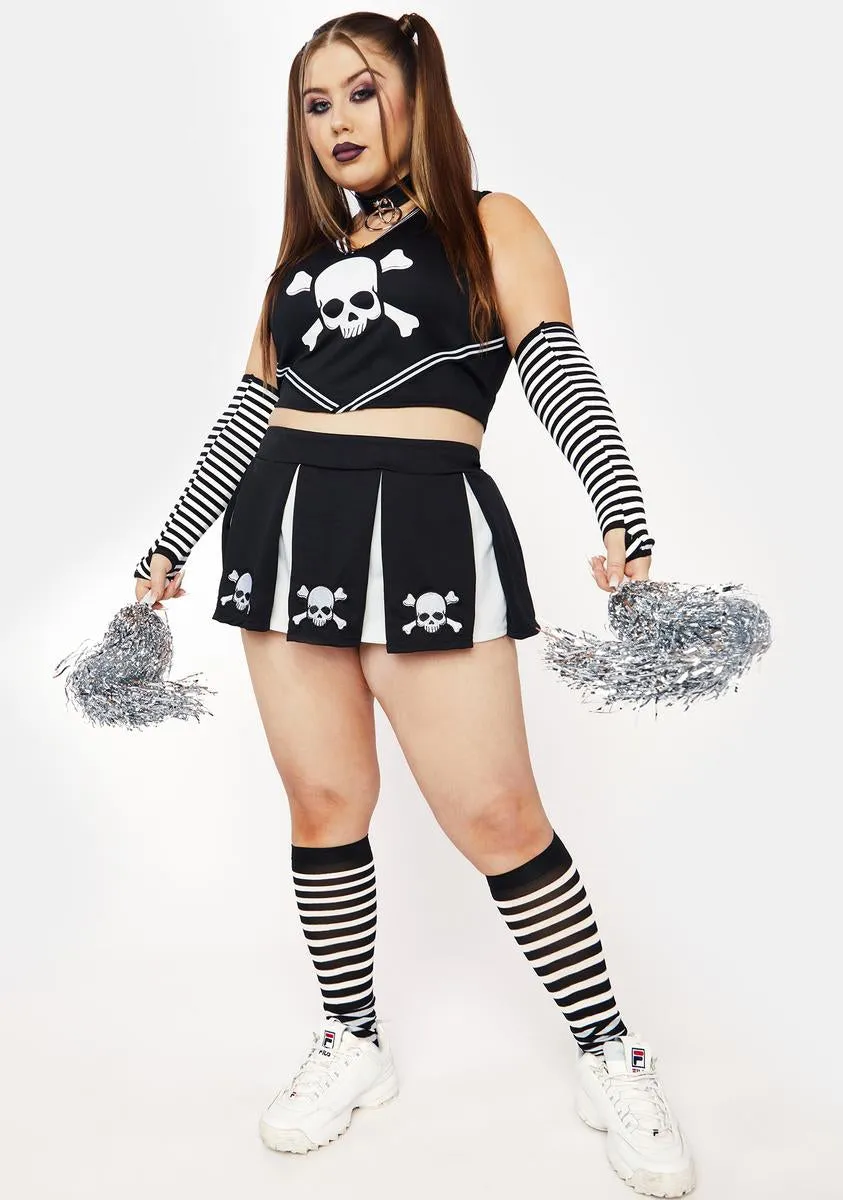Plus Deadly Cheerleader Costume Set sold by Dolls Kill product image thumbnail 3