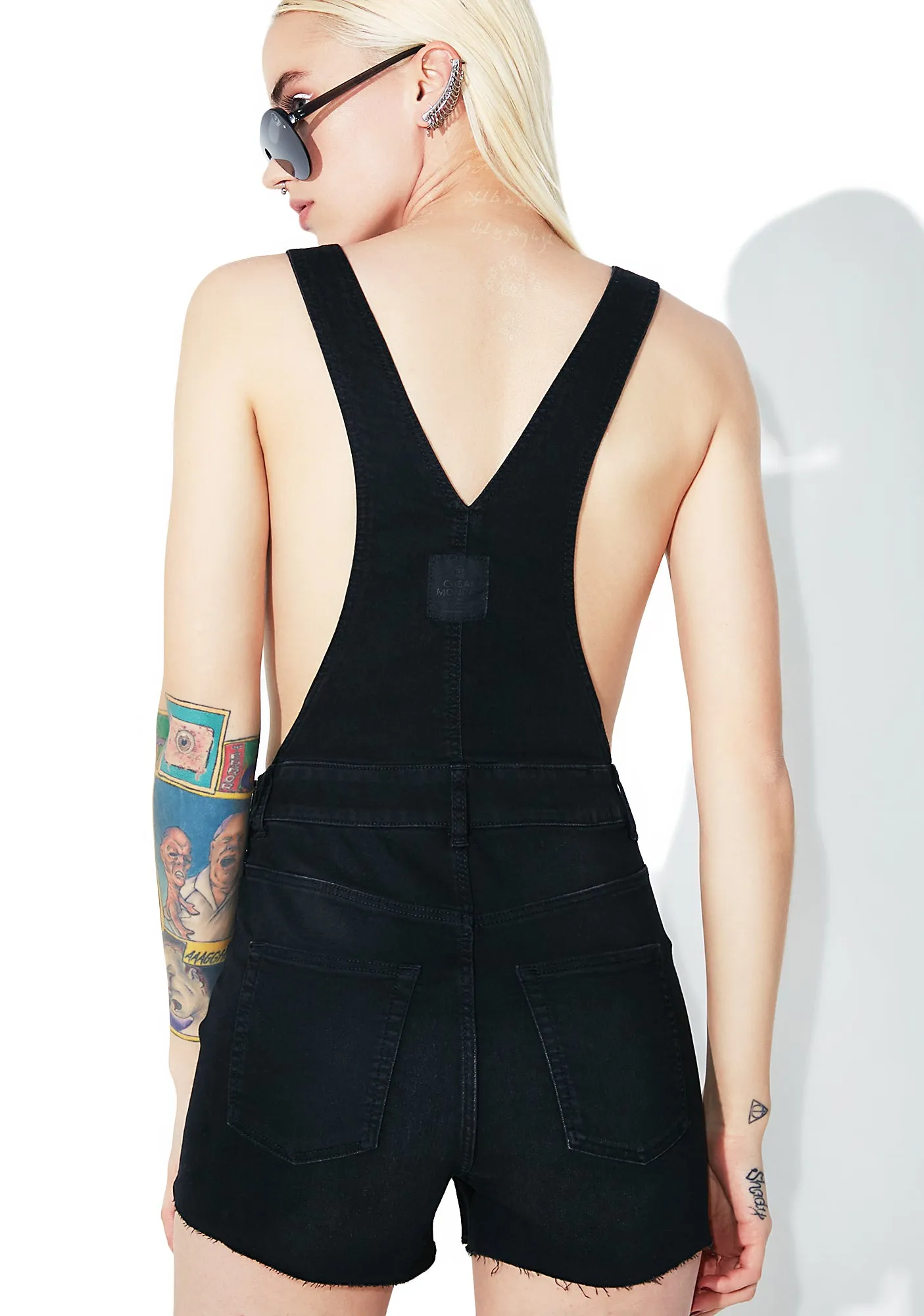 Black Sin Overalls sold by Dolls Kill product image thumbnail 4