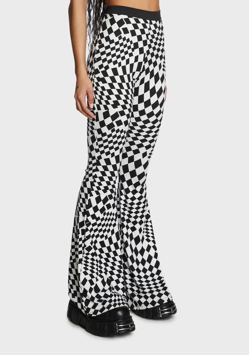 Beat You To It Flare Pants sold by Dolls Kill product image thumbnail 3