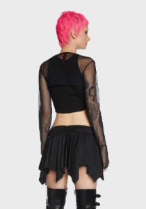 Y2K Sheer Shrug sold by Dolls Kill
