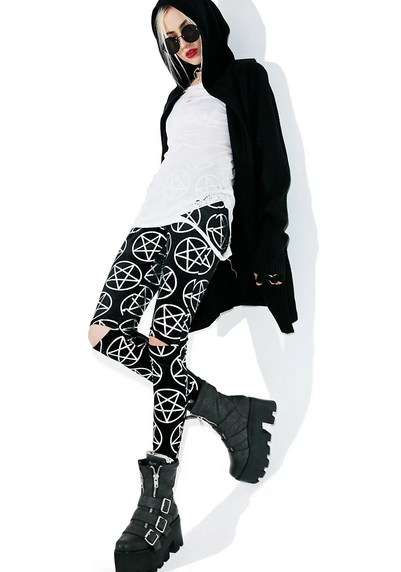 Can't Wait Leggings sold by Dolls Kill product image thumbnail 2