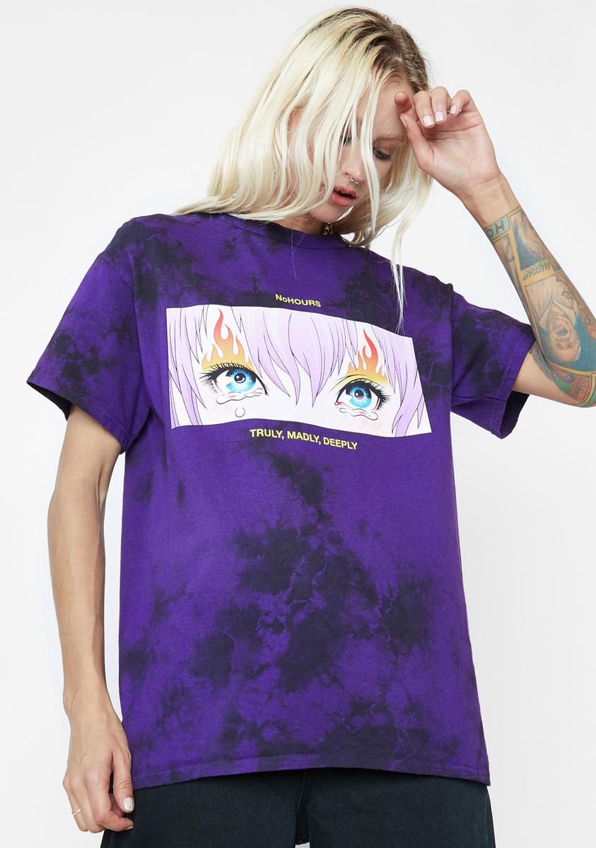 Truly Tie Dye Graphic Tee sold by Dolls Kill