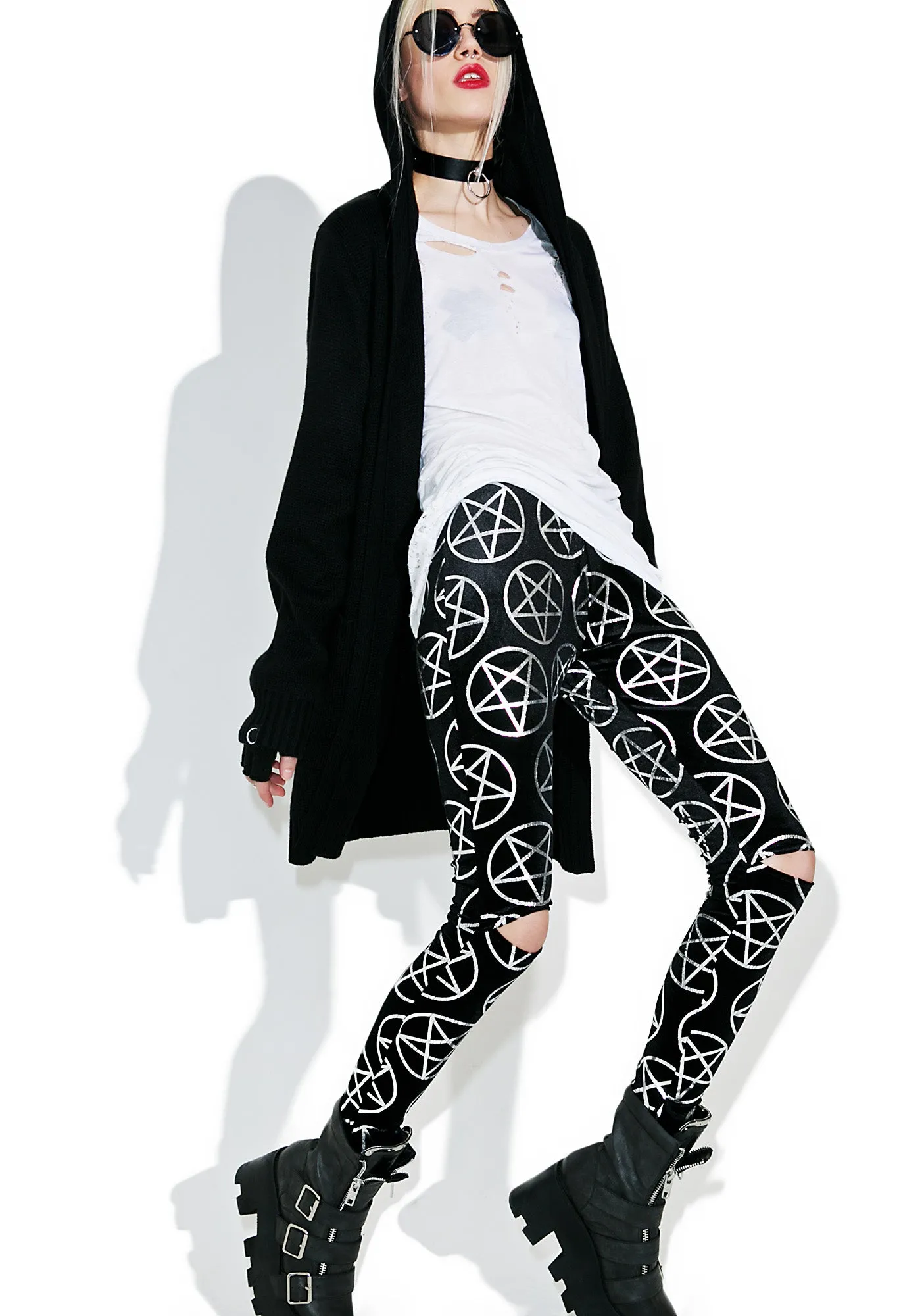 Can't Wait Leggings sold by Dolls Kill product image thumbnail 4