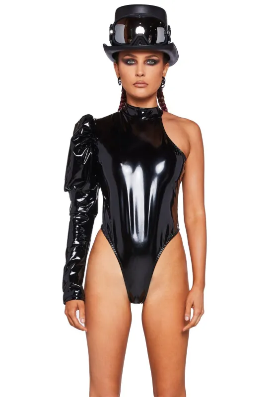 Imagined Figures Vinyl Bodysuit sold by Dolls Kill