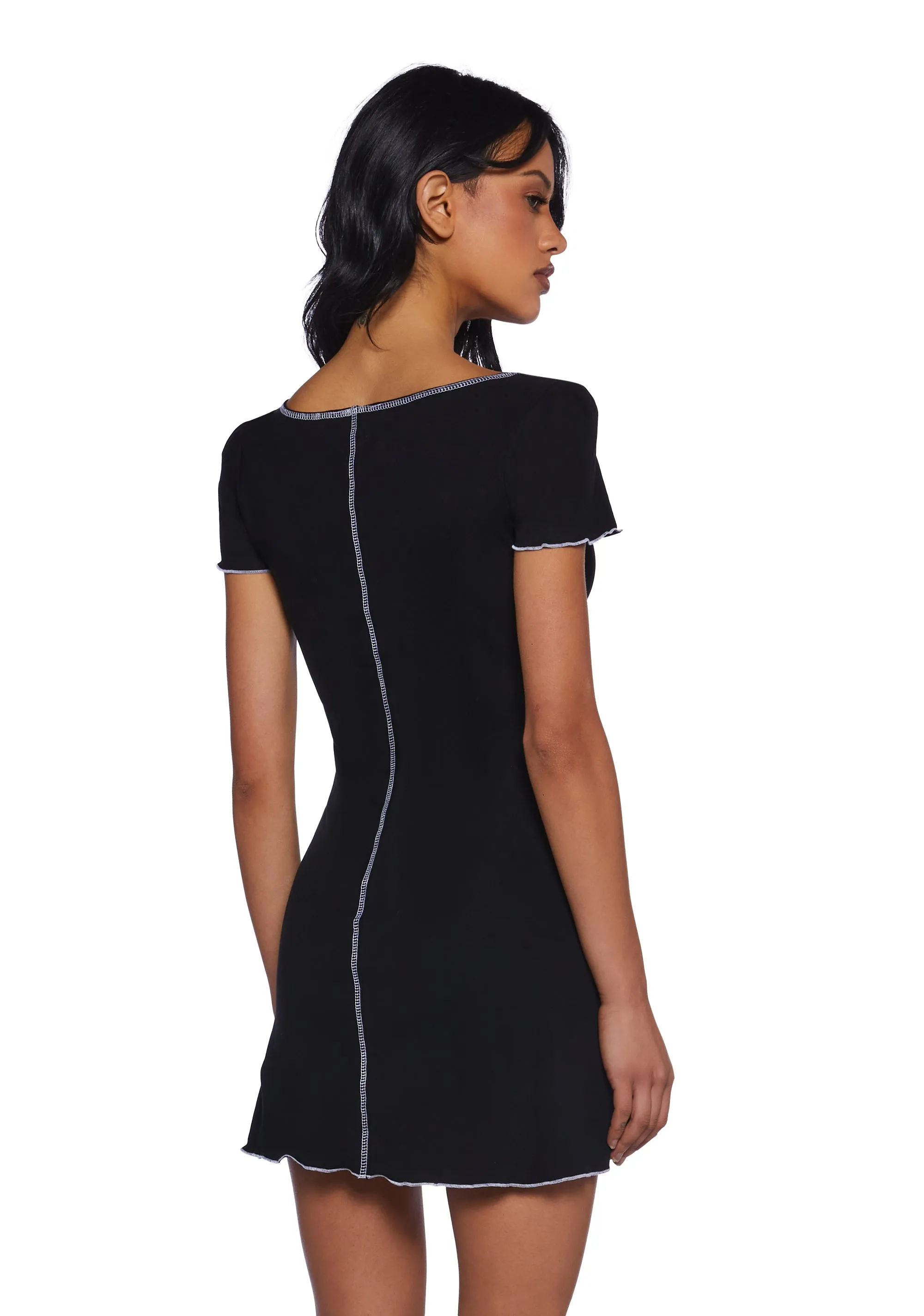 Candid Encounters Mini Dress sold by Dolls Kill product image thumbnail 4