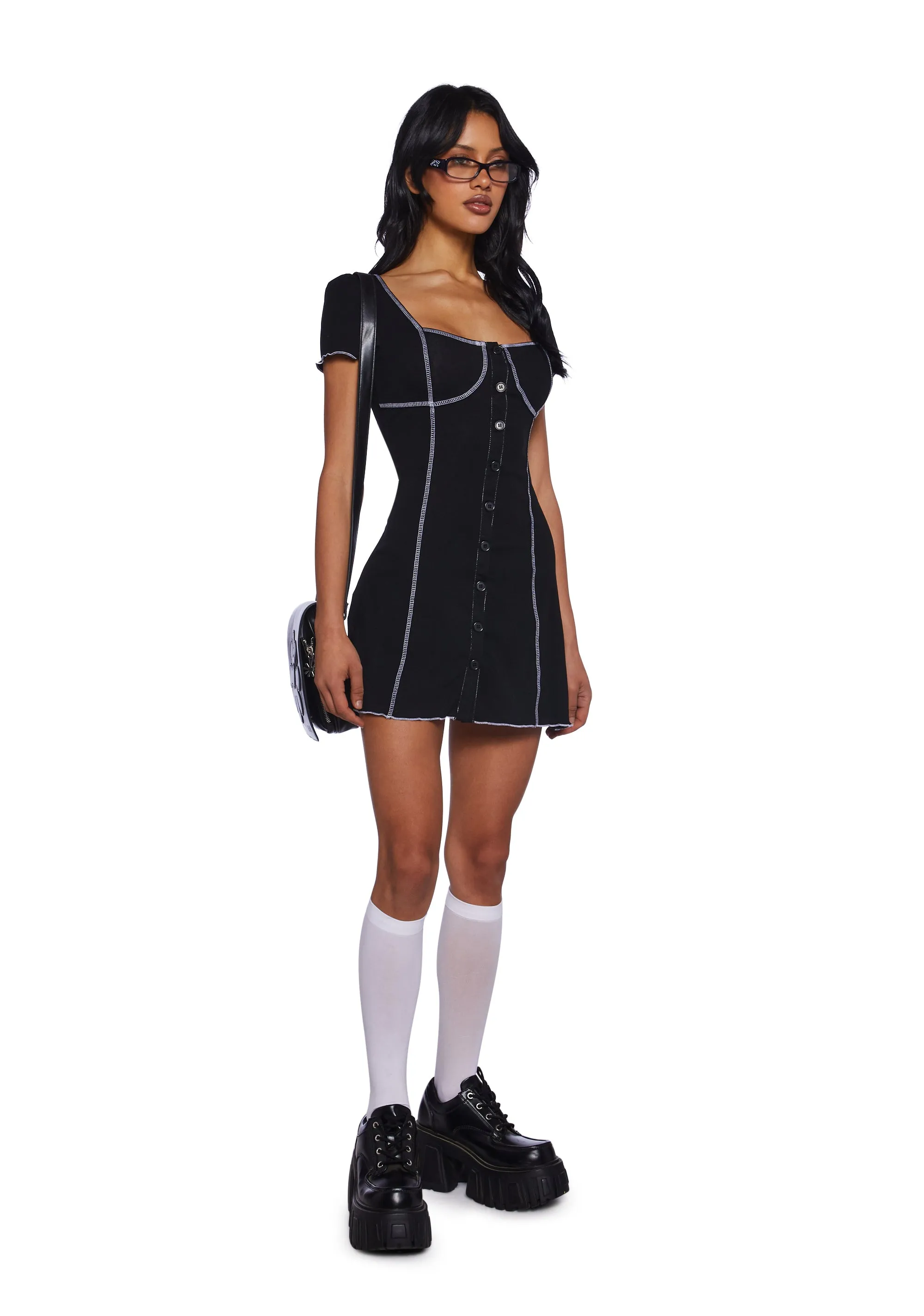 Candid Encounters Mini Dress sold by Dolls Kill product image thumbnail 2