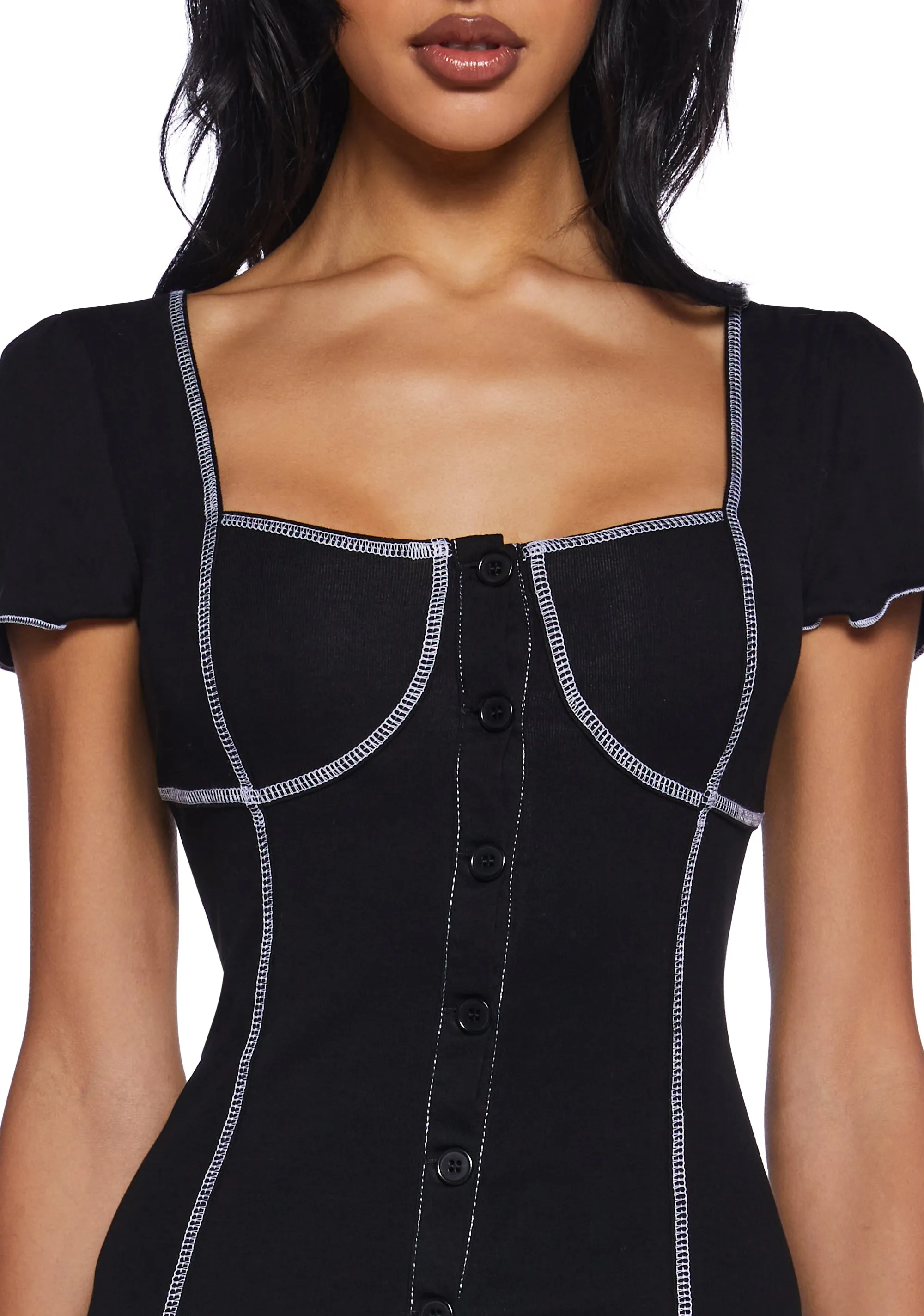 Candid Encounters Mini Dress sold by Dolls Kill product image thumbnail 5