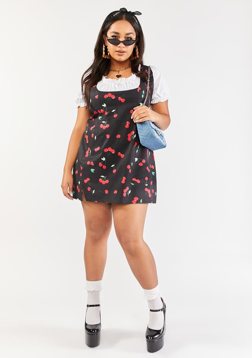 Plus Taste Of Delight Mini Dress sold by Dolls Kill product image thumbnail 3