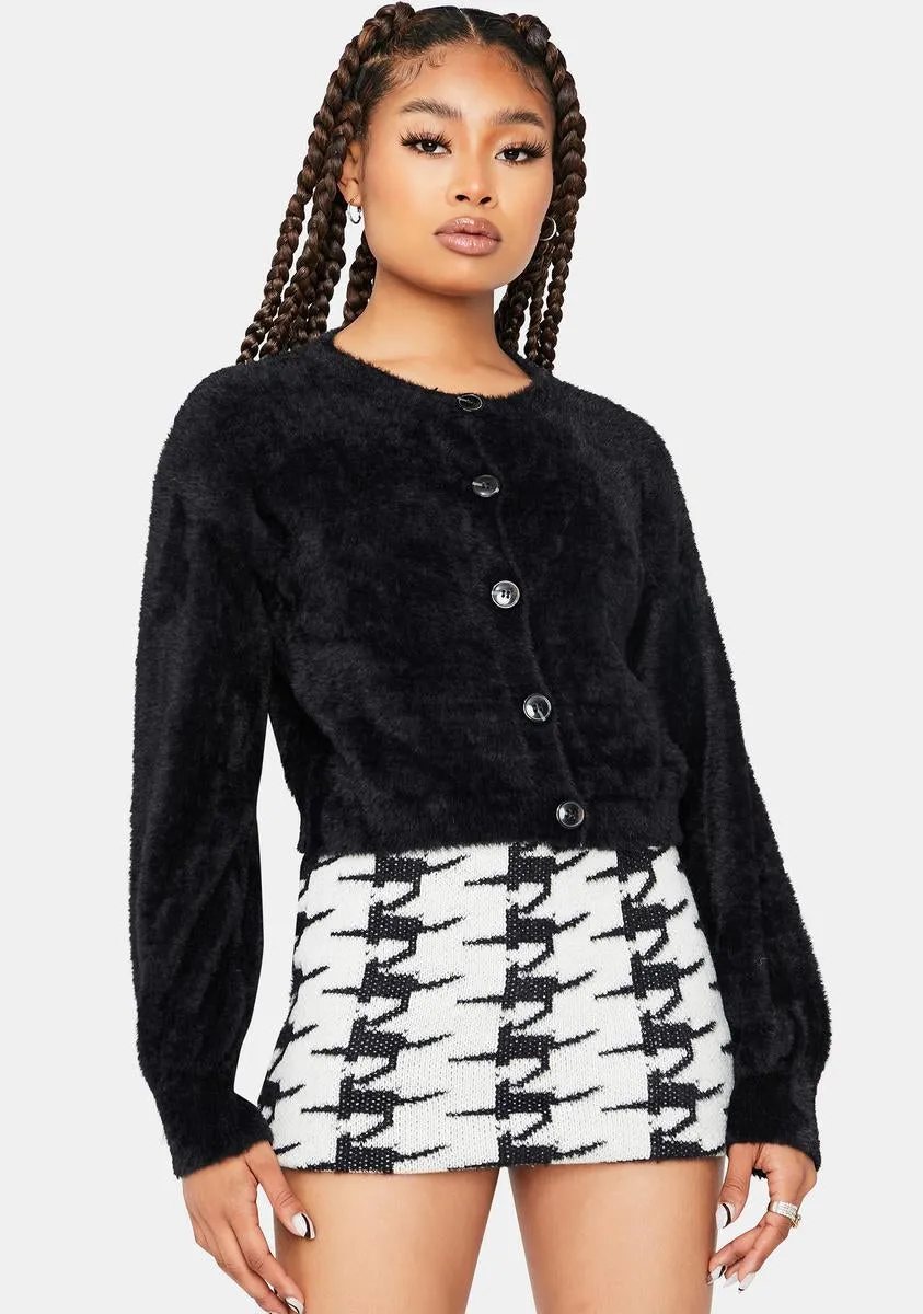 Wicked Class Act Cardigan And Houndstooth Skirt Set sold by Dolls Kill product image thumbnail 2