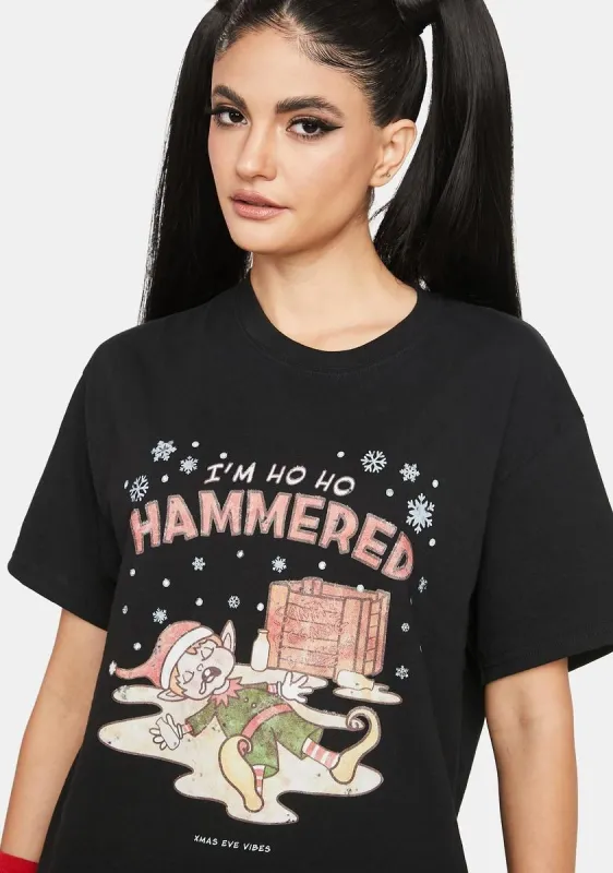 Ho Ho Hammered Tyler T-Shirt sold by Dolls Kill