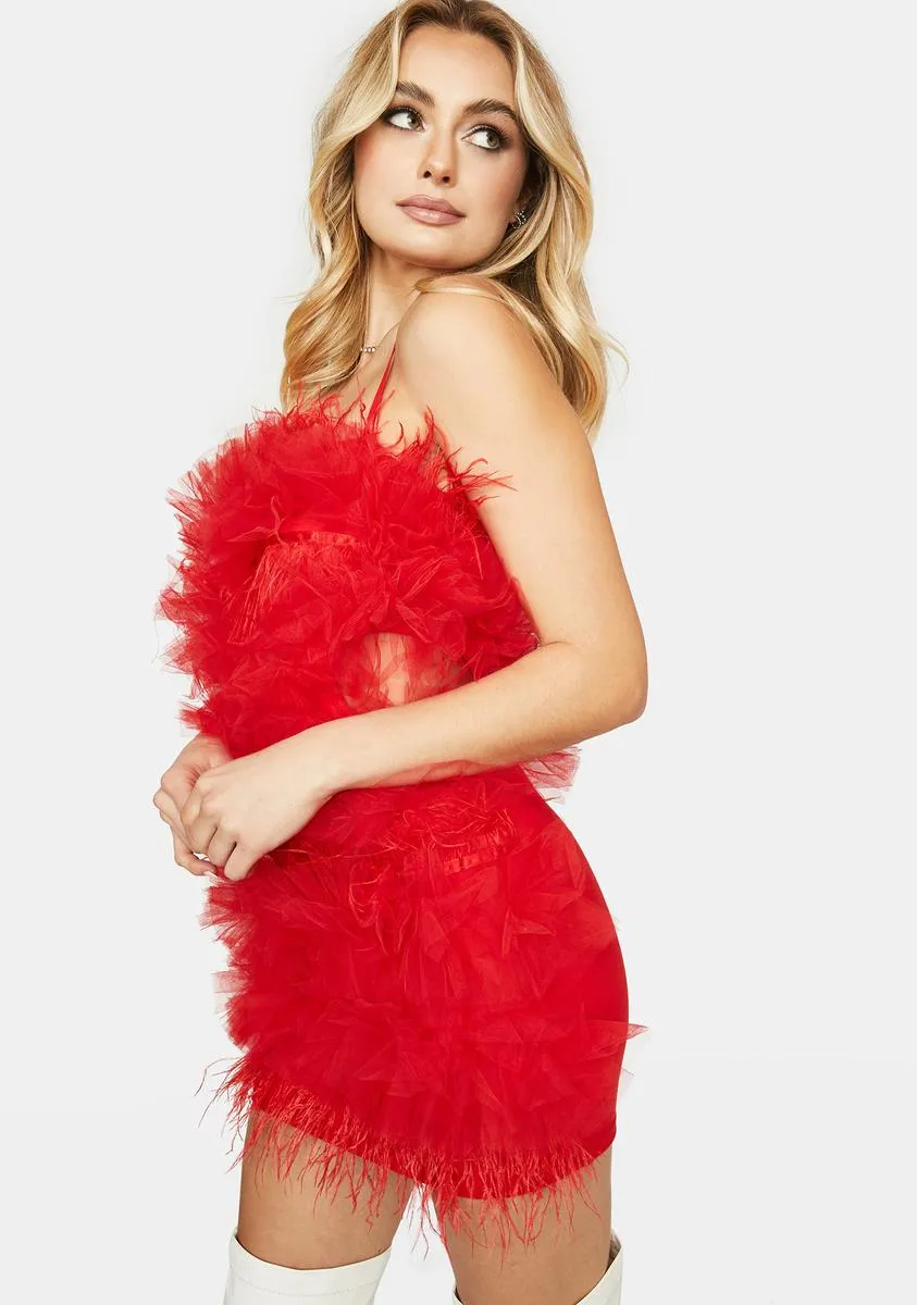 Scarlet Feel My Vibes Mini Dress sold by Dolls Kill product image thumbnail 2