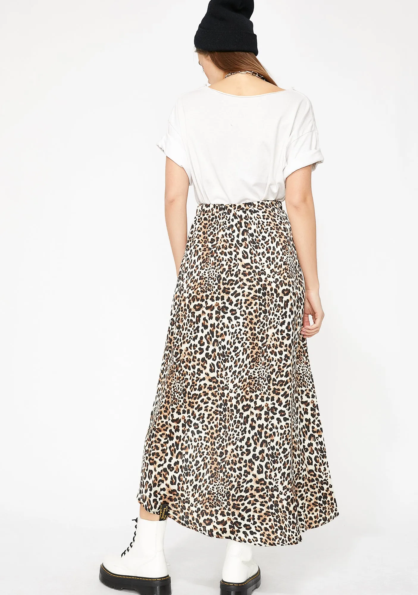 Wild Thang Satin Skirt sold by Dolls Kill product image thumbnail 4