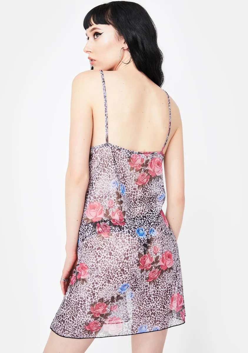 Jungle Rose Sanita Mini Dress sold by Dolls Kill product image thumbnail 2