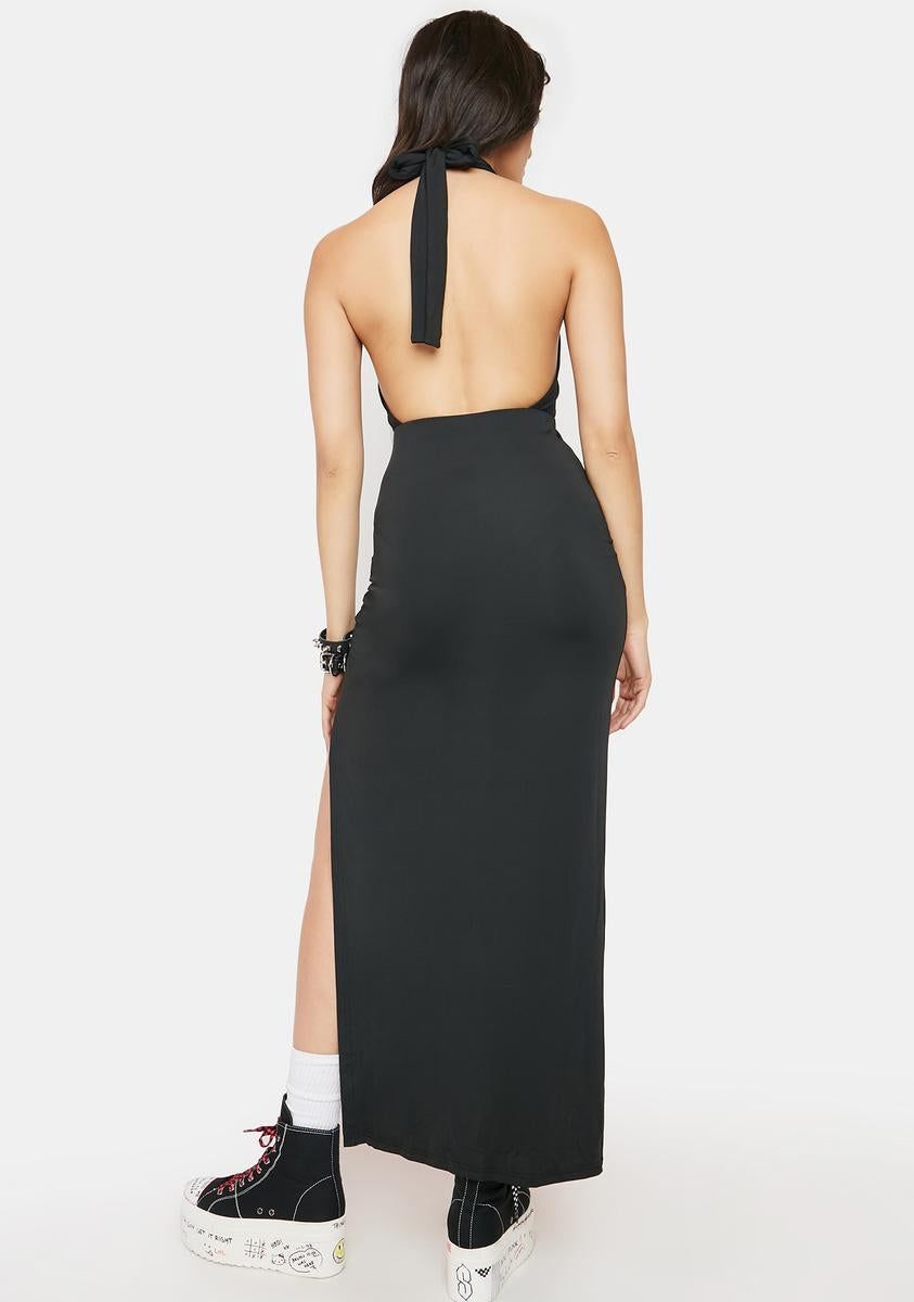 Worth Your Time Maxi Dress sold by Dolls Kill product image thumbnail 4