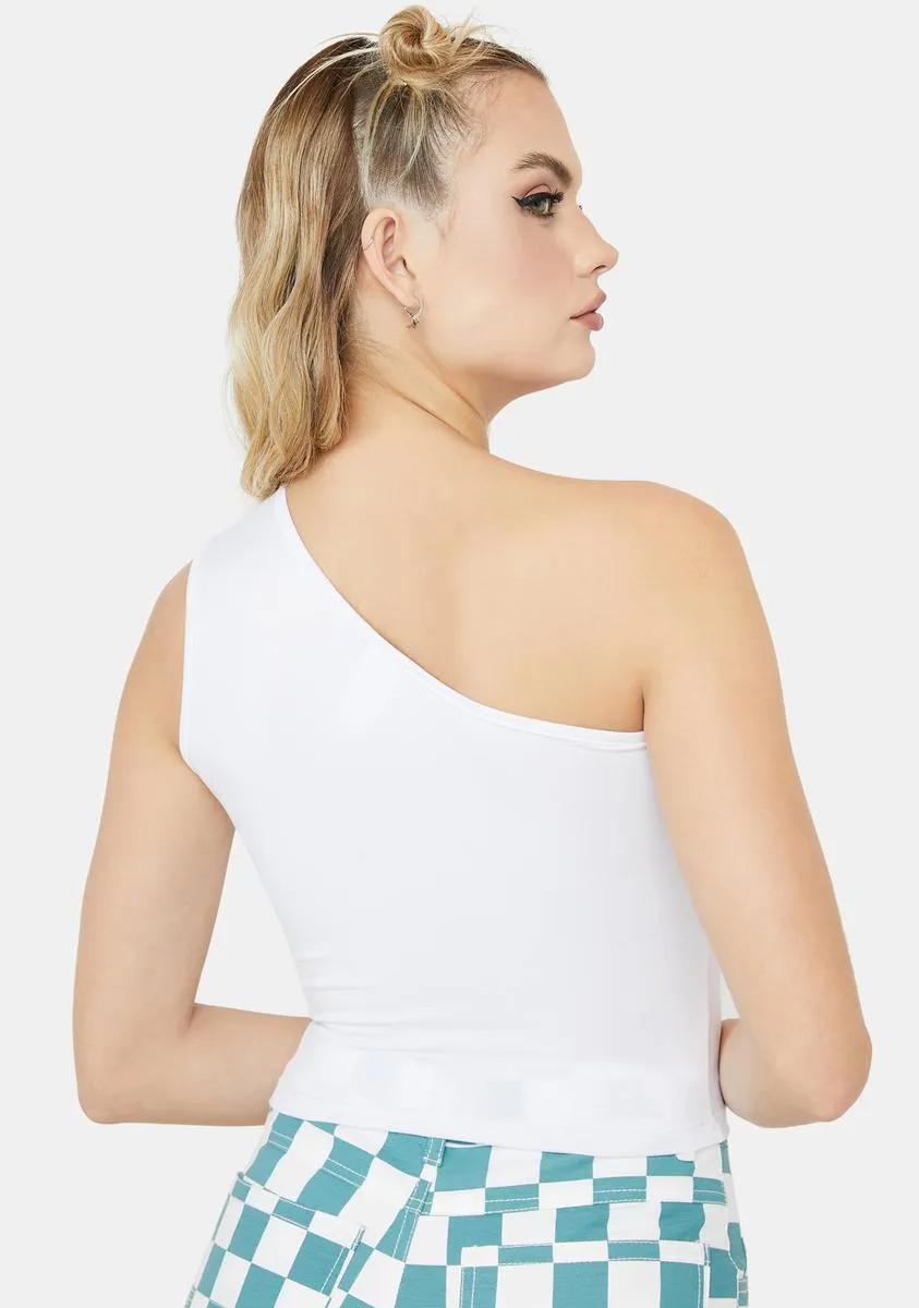 Bliss Next Level One Shoulder Crop Top sold by Dolls Kill product image thumbnail 4