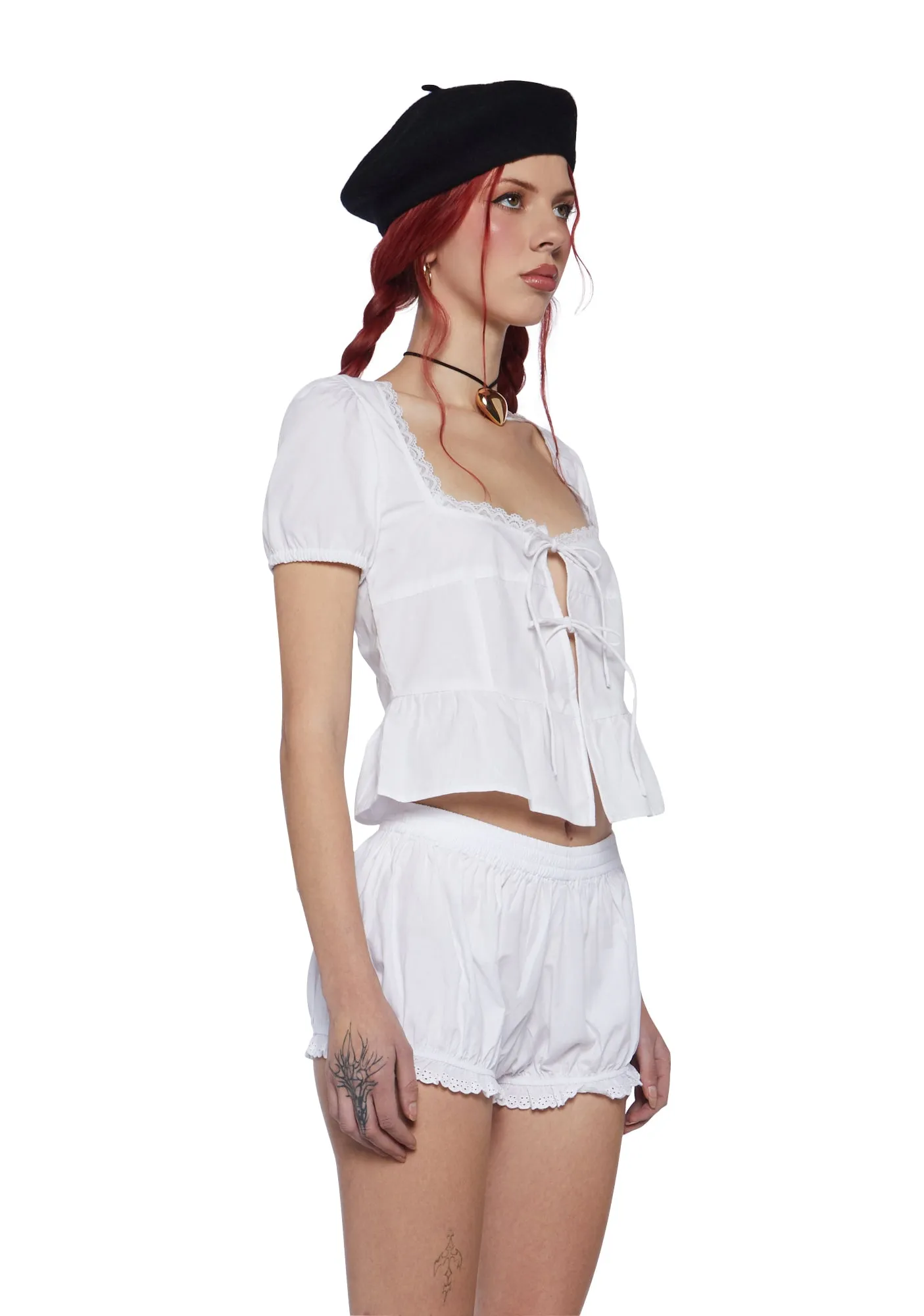 Suraja Crop Top sold by Dolls Kill product image thumbnail 3