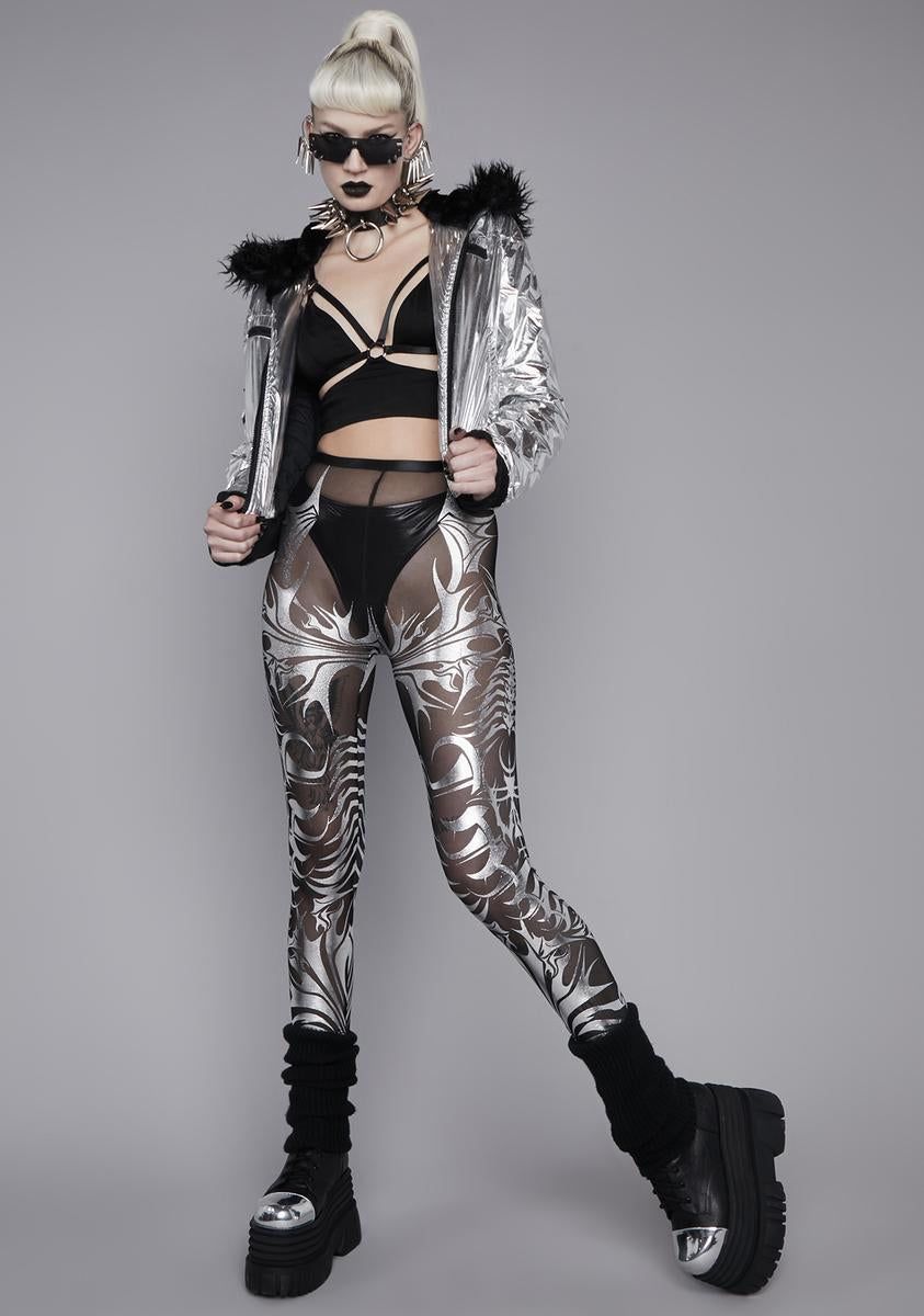 Night Had It Coming O-Ring Bralette sold by Dolls Kill product image thumbnail 3