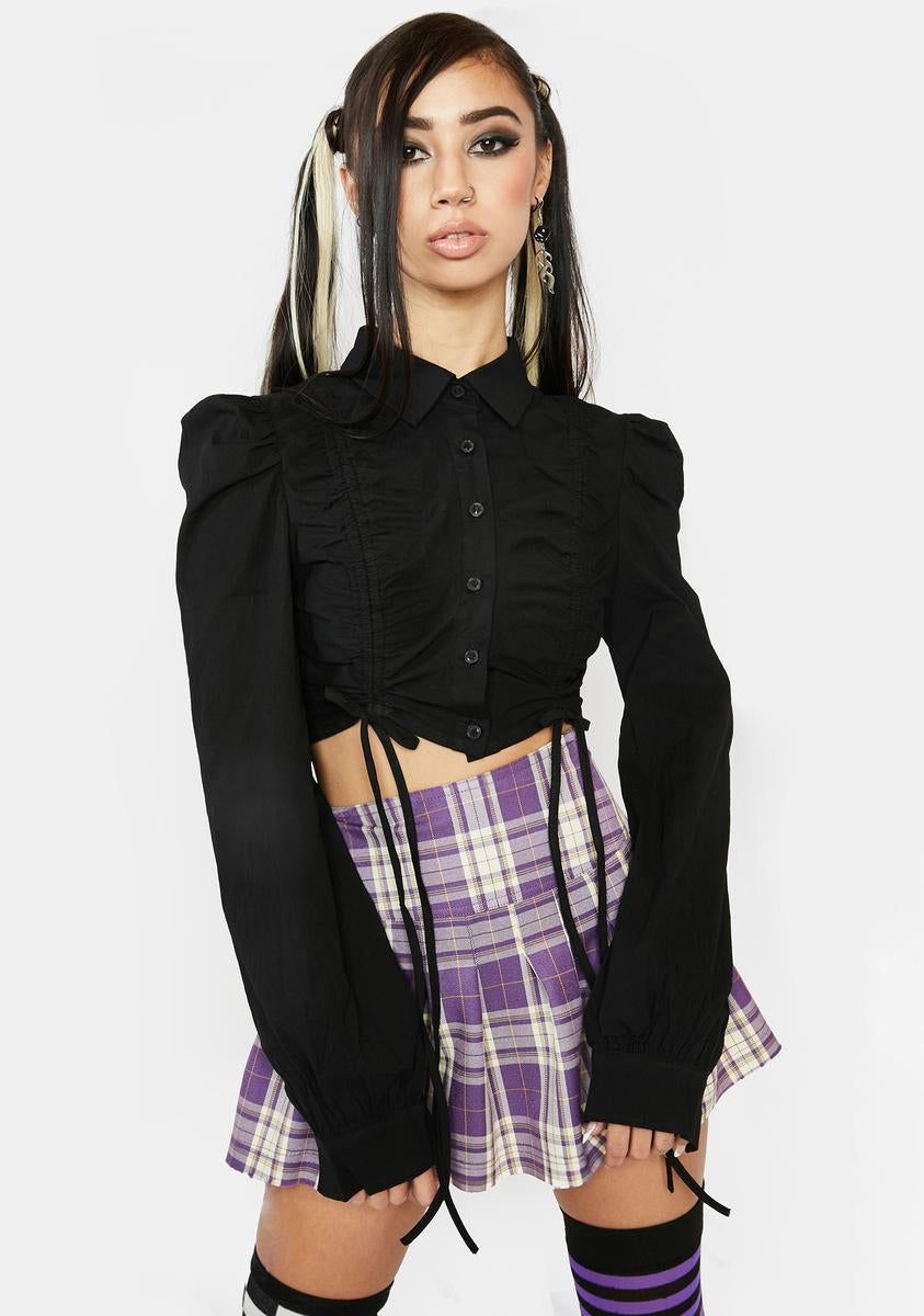 Fight For Me Crop Top sold by Dolls Kill