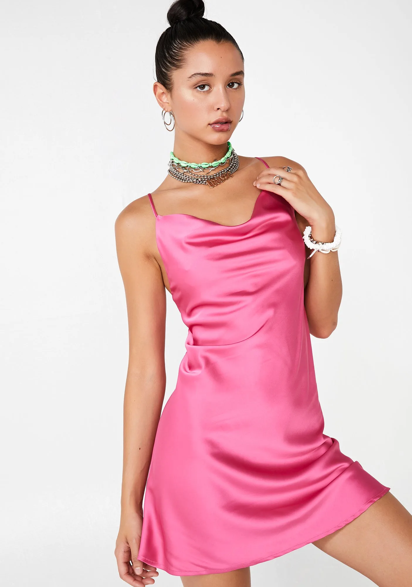 Flawless Flair Slip Dress sold by Dolls Kill product image thumbnail 2